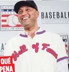  ?? AP ?? La exaltación de Derek Jeter al Salón de la Fama será virtual por causa del COVID-19.