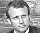  ??  ?? Macron