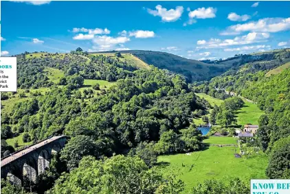  ??  ?? GREAT OUTDOORS
Bakewell is located in the Peak District National Park