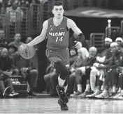  ?? ALLISON DINNER AP ?? Heat guard Tyler Herro will return to Miami sooner than planned if his girlfriend goes into labor with their second child before the team ends its road trip this weekend.