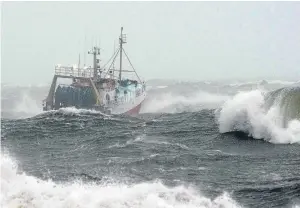  ??  ?? Foreign vessels will no longer be permitted to fish in British waters.