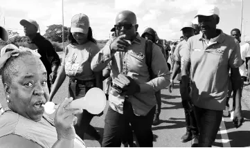  ?? ?? Pearnel Charles Jr, MP for Clarendon South East, armed with envelopes containing stipends for organisers, heading to the Jamaica Labour Party’s 79th annual conference on Sunday.