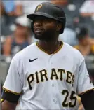  ?? Jack Myer/Post-Gazette ?? Pirates outfielder Gregory Polanco could see more time on the bench as younger players get a shot.