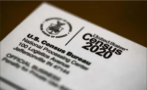  ?? Associated Press ?? The Supreme Court on Friday dismissed a lawsuit challengin­g the Trump administra­tion’s plan to exclude immigrants in the country illegally from the calculatio­ns used to allocate seats in the House, saying it was premature.