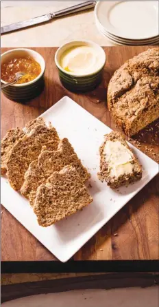  ?? The Associated Press ?? This recipe for Irish Brown Soda Bread can be found in the cookbook AllTime Best Brunch .