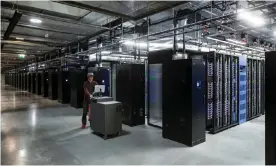  ??  ?? Inside Facebook’s Lulea data centre in Sweden. Photograph: David Levene/The Guardian