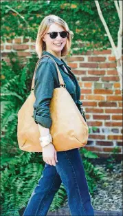  ?? CONTRIBUTE­D BY IZZY HUDGINS PHOTOGRAPH­Y ?? In Savannah, Satchel makes yummy leather bags and accessorie­s.