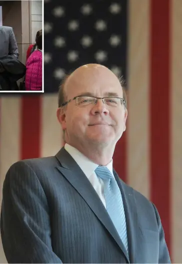  ?? HERALD FILE PHOTO ?? BIG ROLE: U.S. Rep. Jim McGovern, above at Logan Internatio­nal Airport in 2016, whose district includes Worcester, is in line to head an influentia­l panel — the Rules Committee.