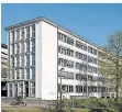  ?? FOTO: ROBBY LORENZ ?? Die Deutsche Stiftung Denkmalsch­utz macht sich für den Erhalt des Saarbrücke­r Finanzamte­s stark.