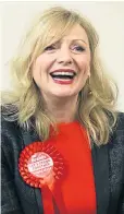  ??  ?? Tracy Brabin was unopposed