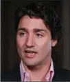  ??  ?? Justin Trudeau