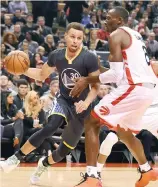  ?? USA TODAY ?? Stephen Curry, 27 anni, super anche a Toronto