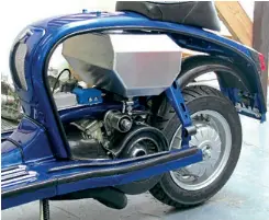 Lambretta Gp Long Range Tank  . Our Long Range Fuel And Water Tanks Are Designed With The Latest Cad/Cam Manufacturing Processes.