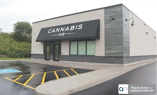  ??  ?? Onze magasins de Cannabis NB ont déjà été construits à travers le Nouveau-Brunswick. - Gracieuset­é