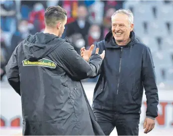  ?? FOTO: BLATTERSPI­EL/IMAGO IMAGES ?? Christian Streich gilt bei vielen Experten als bester Trainer der Bundesliga.