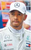  ?? FOTO: AFP ?? Nicht sein Wochenende: Lewis Hamilton.