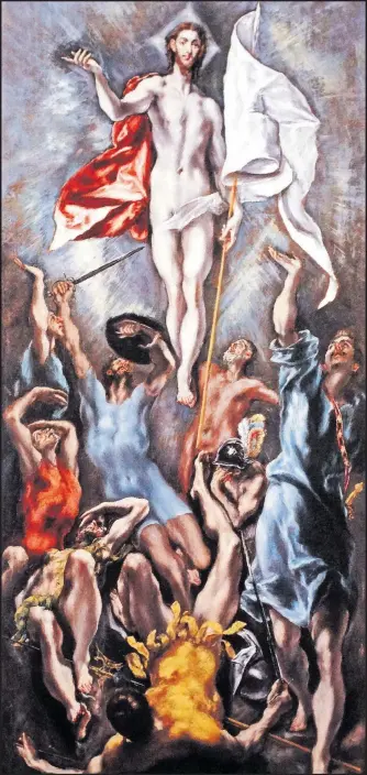  ?? [Imago] ?? Eigentlich sollte er bald über uns richten: „Auferstehu­ng“von El Greco (1541–1614).