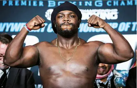  ?? Photo: AMANDA WESTCOTT/SHOWTIME ?? FIGHTING TALK: There will be no way back for Stiverne if he fails to deliver on his promises this time