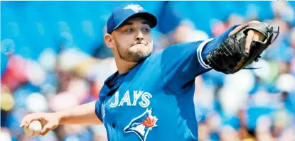  ??  ?? Marco Estrada apenas celebró su tercer triunfo del calendario