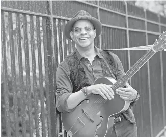  ??  ?? Bluesman Guy Davis is featured in the opening concert of the Listening Room Series.