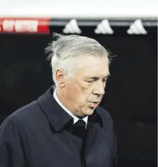  ?? //EFE ?? Los últimos traspiés del Real Madrid dejan a Carlo Ancelotti en una situación incómoda ante la presión que llega desde el club