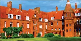  ?? ?? Backlash: The theme of the Girton College dinner was changed