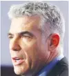  ?? (Marc Israel Sellem/The Jerusalem Post) ?? YAIR LAPID