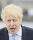  ??  ?? 0 Boris Johnson congratula­ted the FM