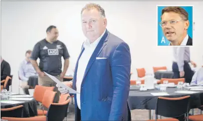  ??  ?? Regional Economic Developmen­t Minister Shane Jones was questioned yesterday by National’s Paul Goldsmith (inset). PHOTOS/FILE