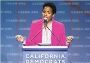  ?? Santiago Mejia / The Chronicle 2019 ?? Kimberly Ellis unsuccessf­ully ran for the state Democratic Party chair in 2017 and 2019.