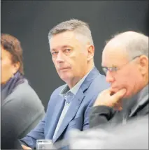  ?? PHOTOS / NZME Right: Former Tauranga mayor Greg Brownless. ?? Left: Former Tauranga mayor now Bay of Plenty regional councillor and president of Local Government New Zealand Stuart Crosby.