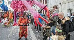  ?? | PHOTO : MATHIS HARPHAM, OUEST-FRANCE ?? « L’esprit de carnaval, c’est d’être dans une autre vie que la sienne ! »