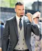  ??  ?? Trendsette­rs: David Beckham, above, at the royal wedding, and Gareth Southgate, left
