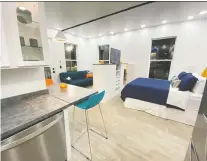  ?? BOXABL/FACEBOOK ?? This pre-fab home resembles a studio apartment.