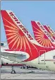  ?? ?? Air India is among six airlines asked to pay refunds.