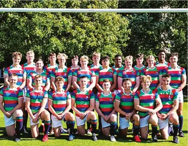  ?? ?? Rising stars: Millfield’s excellent fifteen beat Brighton College to claim the title at St Joseph’s