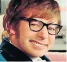  ??  ?? SPY JINKS Austin Powers