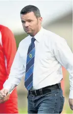  ??  ?? Form
Cambuslang manager Paul McColl