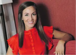  ?? BRUNO SCHLUMBERG­ER/OTTAWA CITIZEN ?? Freelance journalist Amanda Lindhout was held hostage in Somalia for more than 15 months, and was abused by her captors. She has now written a book about the ordeal, titled A House in the Sky.