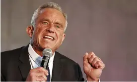  ?? Photograph: Mario Tama/Getty Images ?? Robert F Kennedy Jr promised to appoint a special counsel ‘to investigat­e whether prosecutor­ial discretion was abused for political ends in this case’.