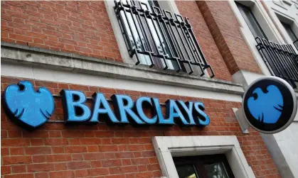  ?? Photograph: Peter Nicholls/Reuters ?? Barclays says the number of people falling behind on debts ‘remained below historical levels’.