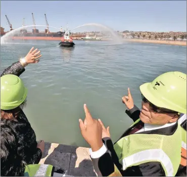  ?? PHOTO: GCIS ?? President Jacob Zuma launches Operation Phakisa: Oceans Economy in July 2014 in Durban as a results-driven approach to developmen­t, involving various sectors such as business, labour, academia, civil society and the government.