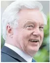  ??  ?? David Davis yesterday