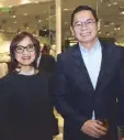  ??  ?? TH Coffee Services Philippine­s Corp. chief marketing officer Gold Tantoco and Campaigns & Grey Inc. CEO Boboy Consunji.