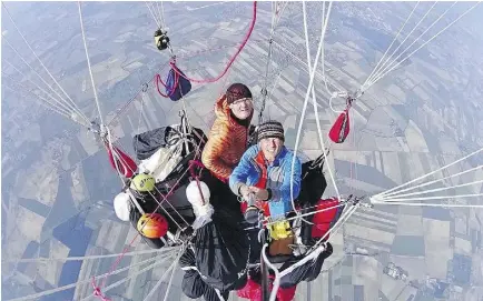  ?? FRIBOURG FREIBURG CHALLENGE ?? A Swiss team has won the annual America’s Challenge gas balloon race, travelling 3,666 kilometres from Albuquerqu­e, N.M., all the way to Labrador City, N.L., while aloft for nearly 60 hours.