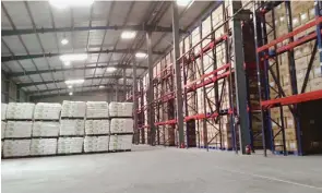  ??  ?? V-Trans has built a two lakh sq.ft. warehouse at Bhiwandi called the ‘Chem Store’ for its chemical sector clients for storage of hazardous chemicals.