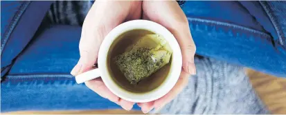  ?? GETTY IMAGES/ISTOCK PHOTO ?? Switching to tea intead of coffee, at least some of the time, is a simple, healthy choice.