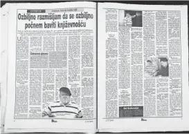  ?? ?? Razgovor sa Abdulahom Sidranom objavljen u našem prilogu Pogledi 3. aprila 2004.