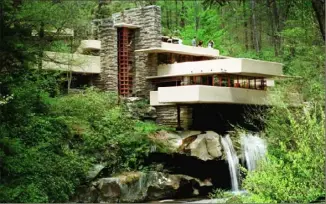  ?? Post-Gazette ?? Fallingwat­er reopens its 5,000 acres to the public on June 13 but the home designed by Frank Lloyd Wright will not be open for tours.