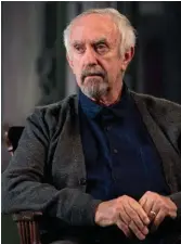  ??  ?? Man in a mystery: Jonathan Pryce in The Height of the Storm